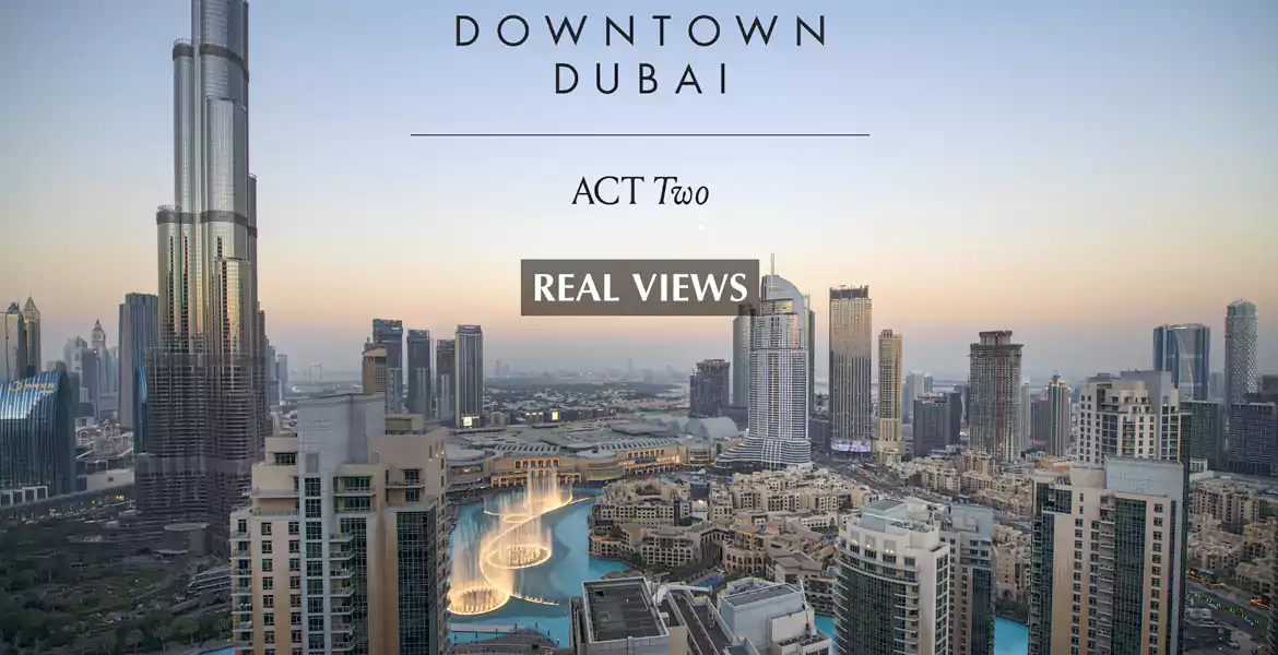 Emaar Act One and Act Two Towers at Downtown Dubai 2