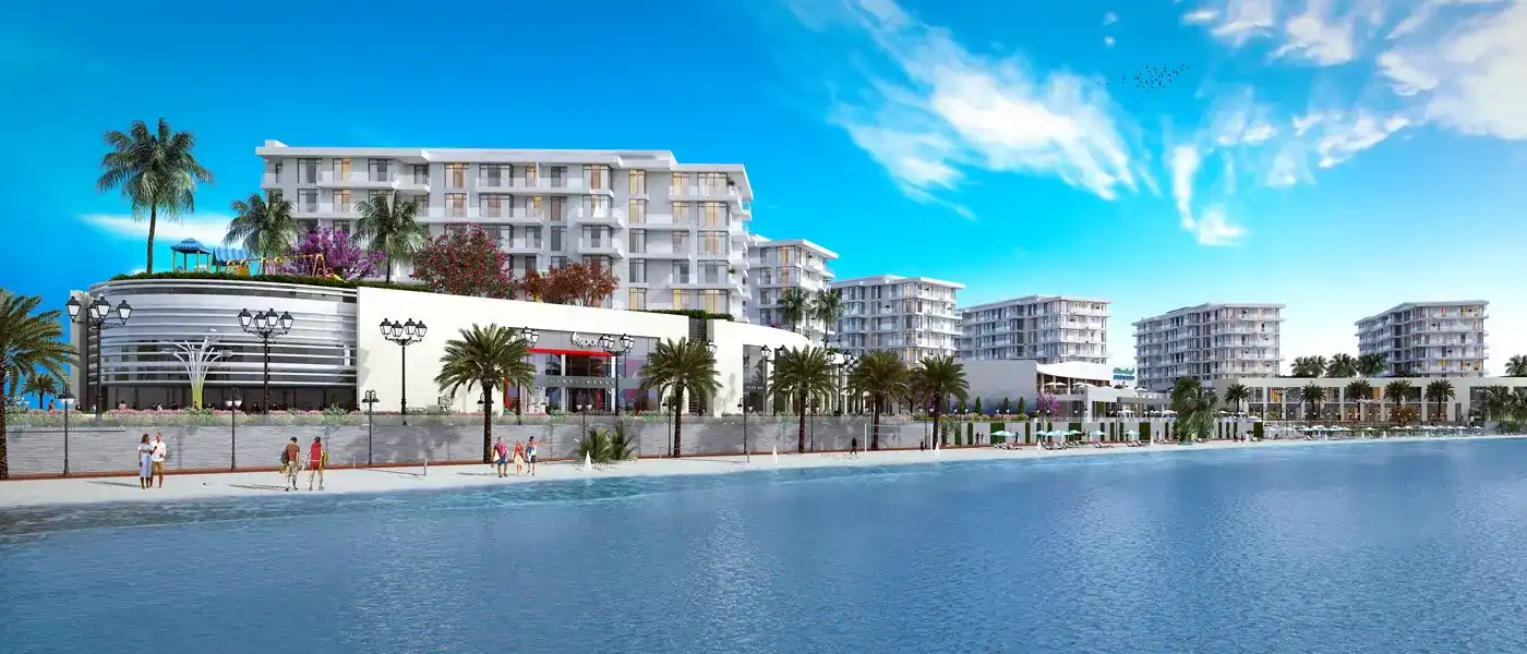 Bluebay Walk Apartment by Ajmal Makan l Sharjah Waterfront City