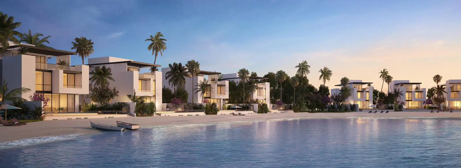 Sun Island Villas by Ajmal Makan l Sharjah Waterfront City