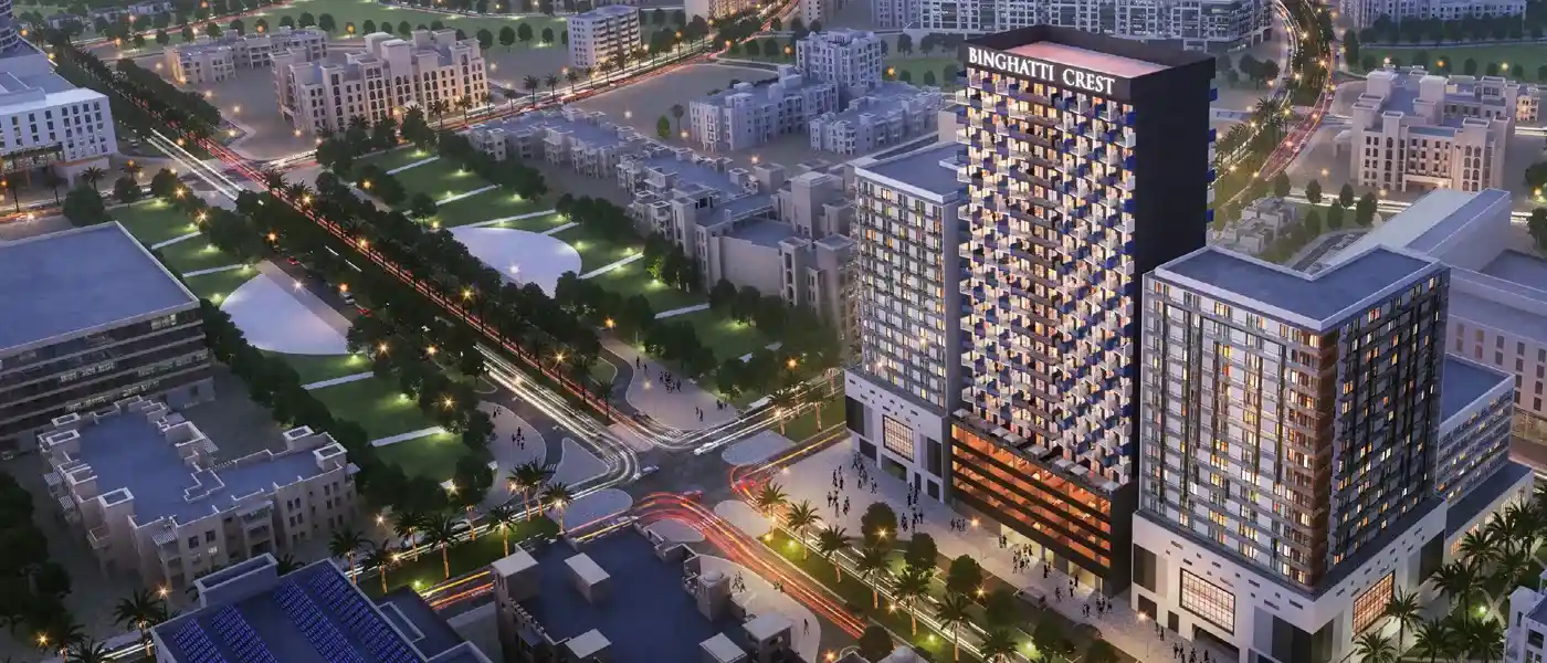 Binghatti Crest at Jumeirah Village Circle, Dubai