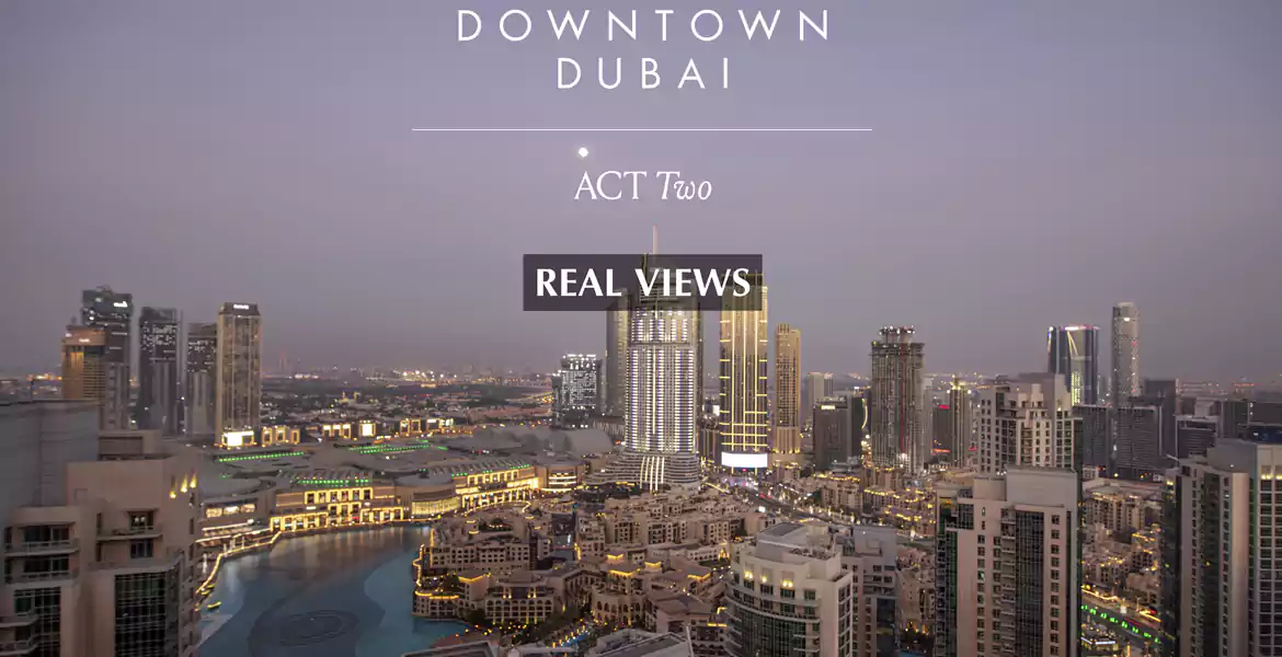 Emaar Act One and Act Two Towers at Downtown Dubai 1