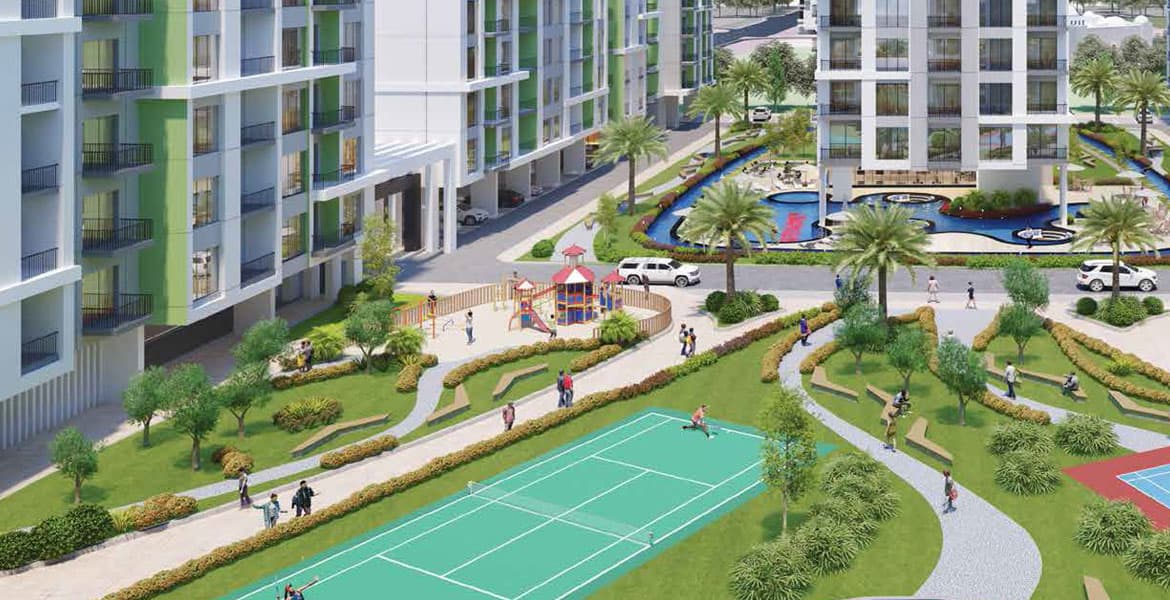 Olivz Residence by Danube Properties at Warsan First Dubai 2